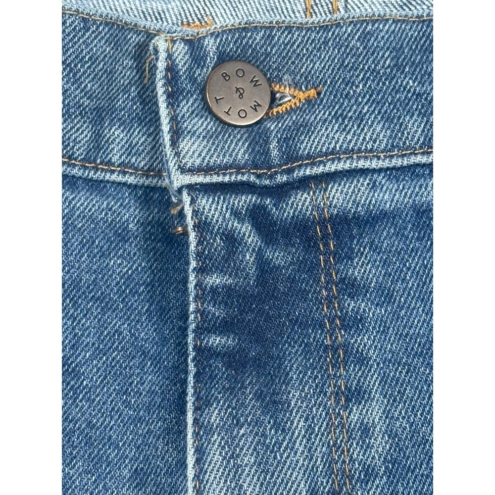Mott & Bow Mens Medium Wash Blue Denim Slim Jeans 38x30 - Picture 2 of 13